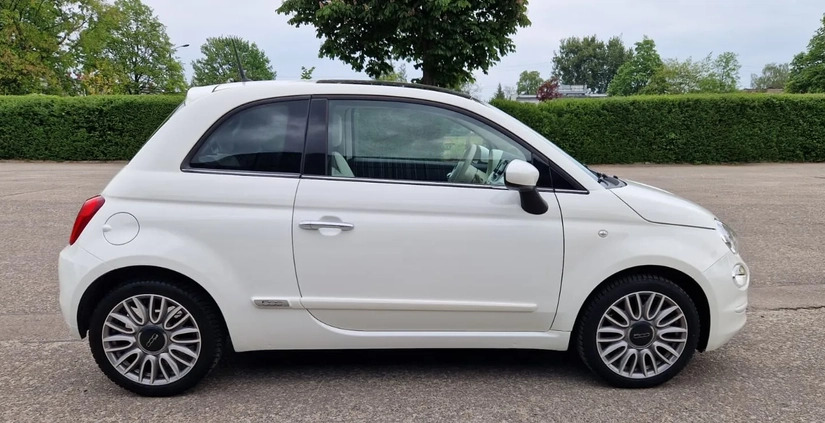 Fiat 500 cena 47800 przebieg: 80000, rok produkcji 2018 z Bytom małe 232